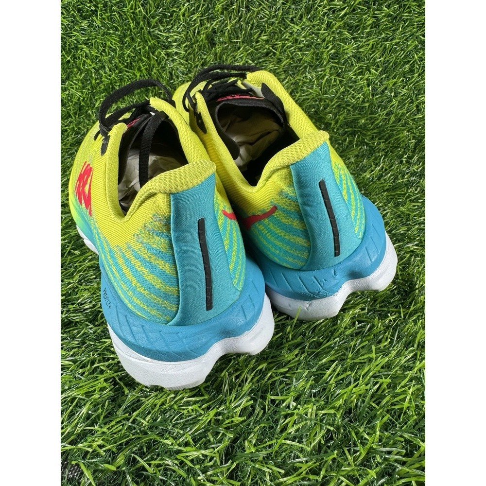 Hoka One One Mens Mach 5 Yellow Running Shoes Size 11.5 D 1127893 EPSB - Picture 5 of 9